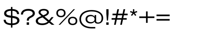 CF Mod Grotesk Regular Extra Expanded Font OTHER CHARS