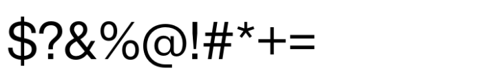 CF Mod Grotesk Regular Font OTHER CHARS