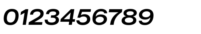 CF Mod Grotesk Semi Bold Expanded Oblique Font OTHER CHARS