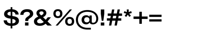 CF Mod Grotesk Semi Bold Expanded Font OTHER CHARS