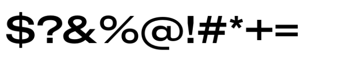 CF Mod Grotesk Semi Bold Extra Expanded Font OTHER CHARS