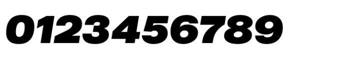 CF Mod Grotesk Ultra Expanded Oblique Font OTHER CHARS