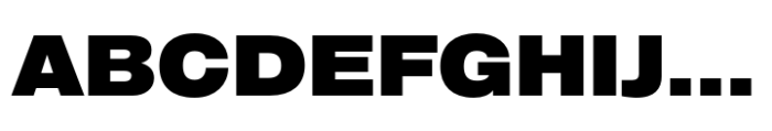 CF Mod Grotesk Ultra Expanded Font UPPERCASE