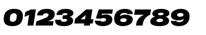 CF Mod Grotesk Ultra Extra Expanded Oblique Font OTHER CHARS