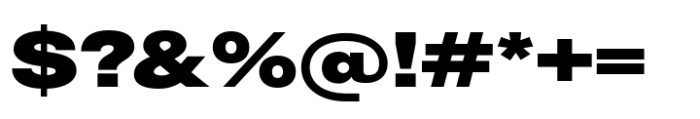 CF Mod Grotesk Ultra Extra Expanded Font OTHER CHARS