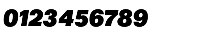 CF Mod Grotesk Ultra Oblique Font OTHER CHARS