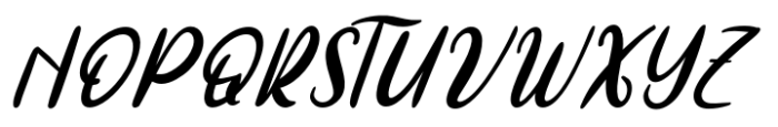 CF Myrellis Script Italic Font UPPERCASE