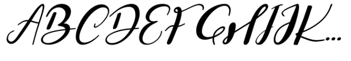 CF Niralise Vale Italic Font