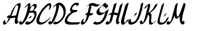 CF Nurhijaz Italic Font UPPERCASE