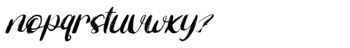 CF Rustic Swipes Italic Font LOWERCASE