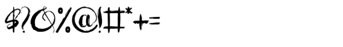 CF Rustic Swipes Regular Font OTHER CHARS