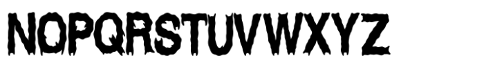 CF Spookturas Regular Font UPPERCASE