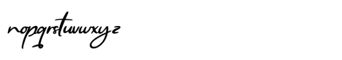CF Tamyra Fyne Italic Font LOWERCASE