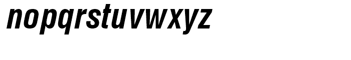 CG Triumvirate Condensed Bold Italic Font LOWERCASE