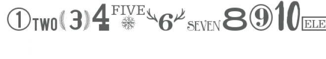 cg advent dingbats Font LOWERCASE