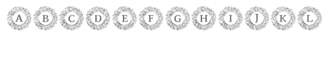 cg alphabet classic monogram font Font UPPERCASE