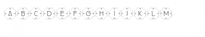 cg alphabet monogram fancy Font LOWERCASE