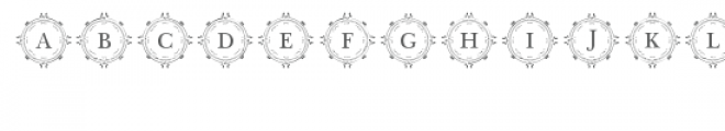 cg alphabet monogram majestic Font UPPERCASE