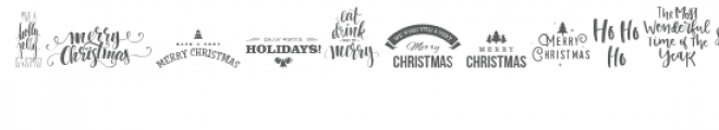 cg christmas quotes dingbats Font LOWERCASE