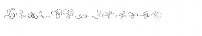 cg doodly swirls dingbats Font UPPERCASE