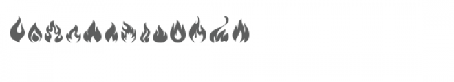 cg fire dingbats Font LOWERCASE