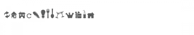 cg fun icons dingbats Font UPPERCASE