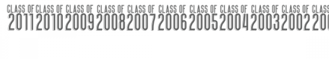 cg graduation dingbats Font UPPERCASE