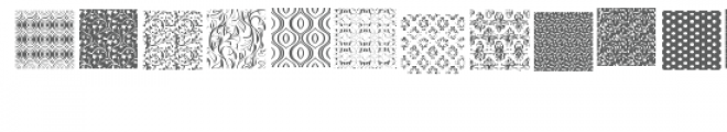 cg pattern dingbats Font UPPERCASE