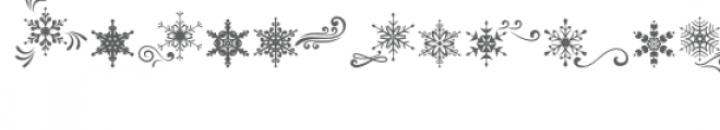 cg snowflake flurries dingbats font Font LOWERCASE