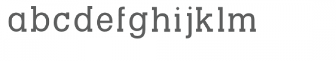cg sofia slab serif Font LOWERCASE