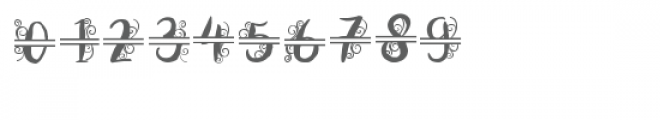 cg split ornate monogram Font OTHER CHARS