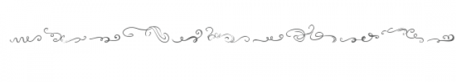 cg squiggle flourishes dingbats Font LOWERCASE