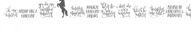 cg unicorn quotes dingbats Font UPPERCASE