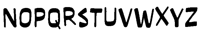 Chabplan Regular Font UPPERCASE