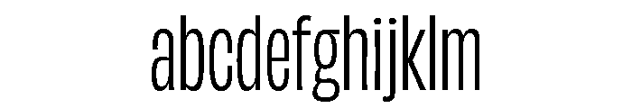 Chamfer Gothic Ludlow Regular FONT
