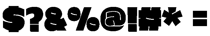 Changwon Dangam Asac Bold Font OTHER CHARS