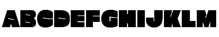 Changwon Dangam Asac Bold Font UPPERCASE