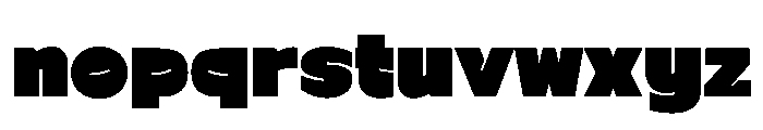 Changwon Dangam Asac Bold Font LOWERCASE