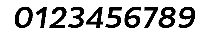 Charcuterie Block Medium Italic Font OTHER CHARS