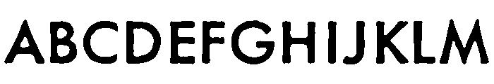 Charcuterie Block Medium Font UPPERCASE