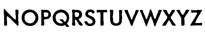 Charcuterie Block Medium Font UPPERCASE