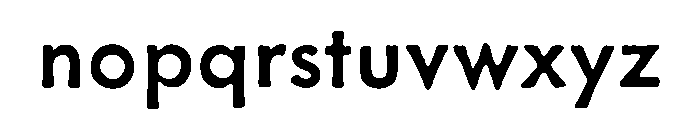 Charcuterie Block Medium Font LOWERCASE