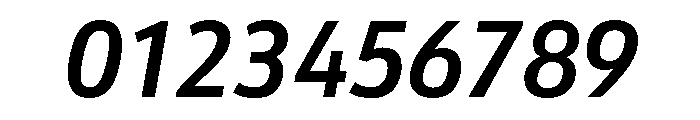 Charcuterie Block Semibold Italic Font OTHER CHARS