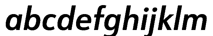 Charcuterie Block Semibold Italic FONT