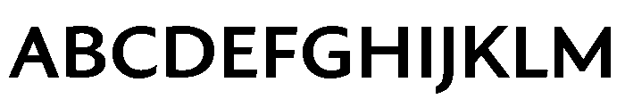 Charcuterie Block Semibold Font UPPERCASE