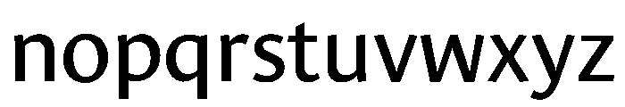 Charcuterie Contrast Medium Font LOWERCASE