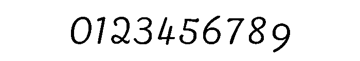 Charcuterie Cursive Light Font OTHER CHARS