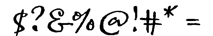 Charcuterie Cursive Medium Font OTHER CHARS