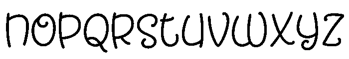 Charcuterie Ornaments Bold Font LOWERCASE