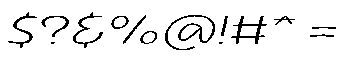 Charcuterie Ornaments Thin Italic Font OTHER CHARS